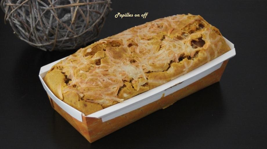 Cake épicé aux carottes et poulet