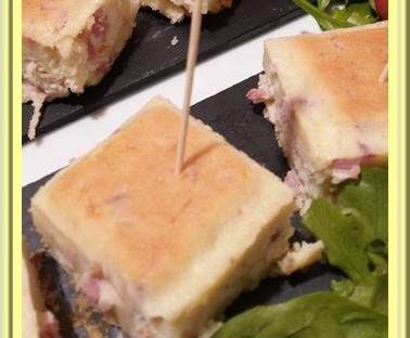 Cake façon Flammekueche