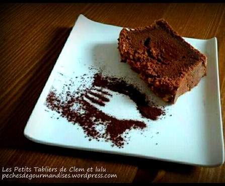 Cake fondant au chocolat