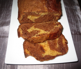 Cake marbré au nut...