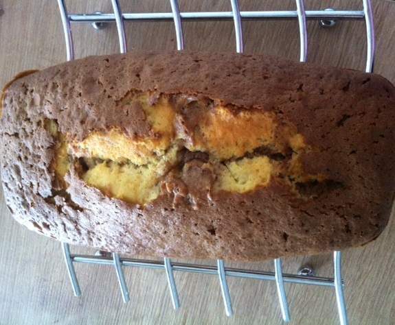 Cake marbré CHOCO/CARAMEL