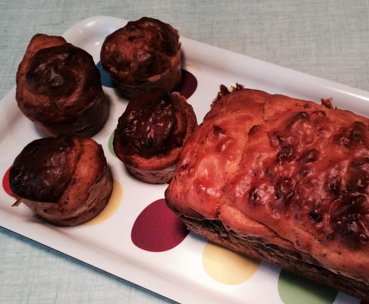 Cake (ou muffin) Chorizo Piment d'espelette