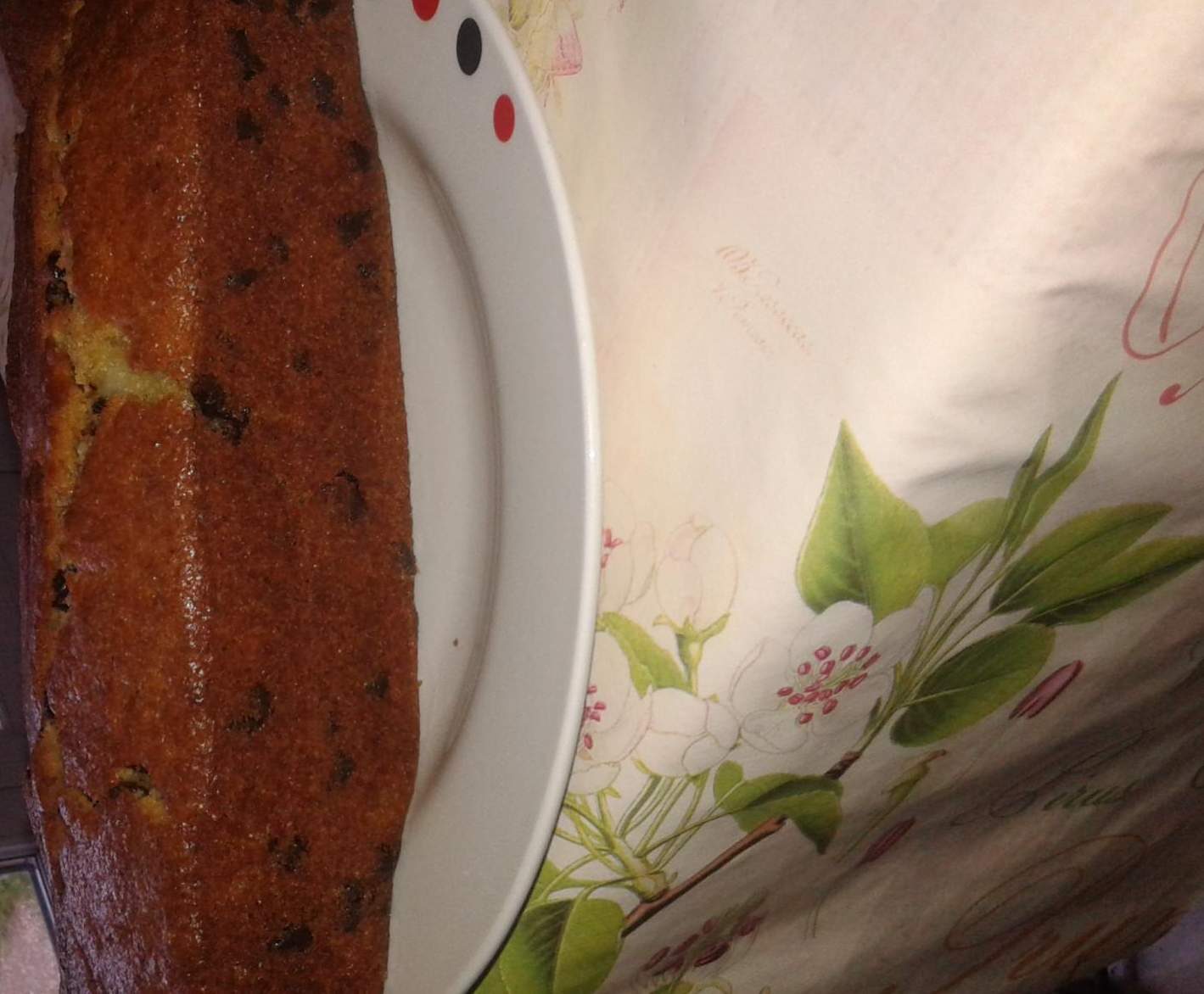 Cake poires, pépites de chocolat