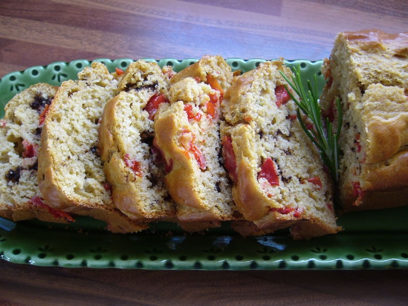 Cake poivrons ricotta