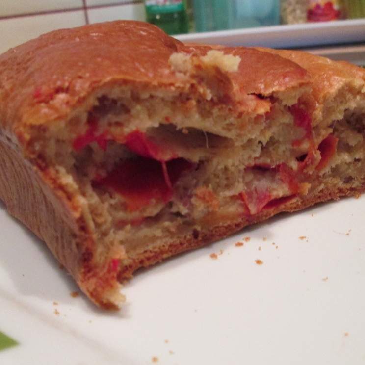 Cake salé thon et poivrons