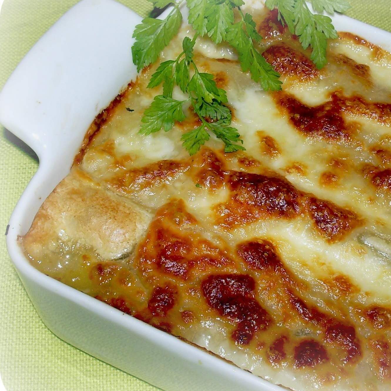 Cannellonis de poulet aux légumes