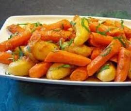 Carottes et PDT fondantes à ma façon