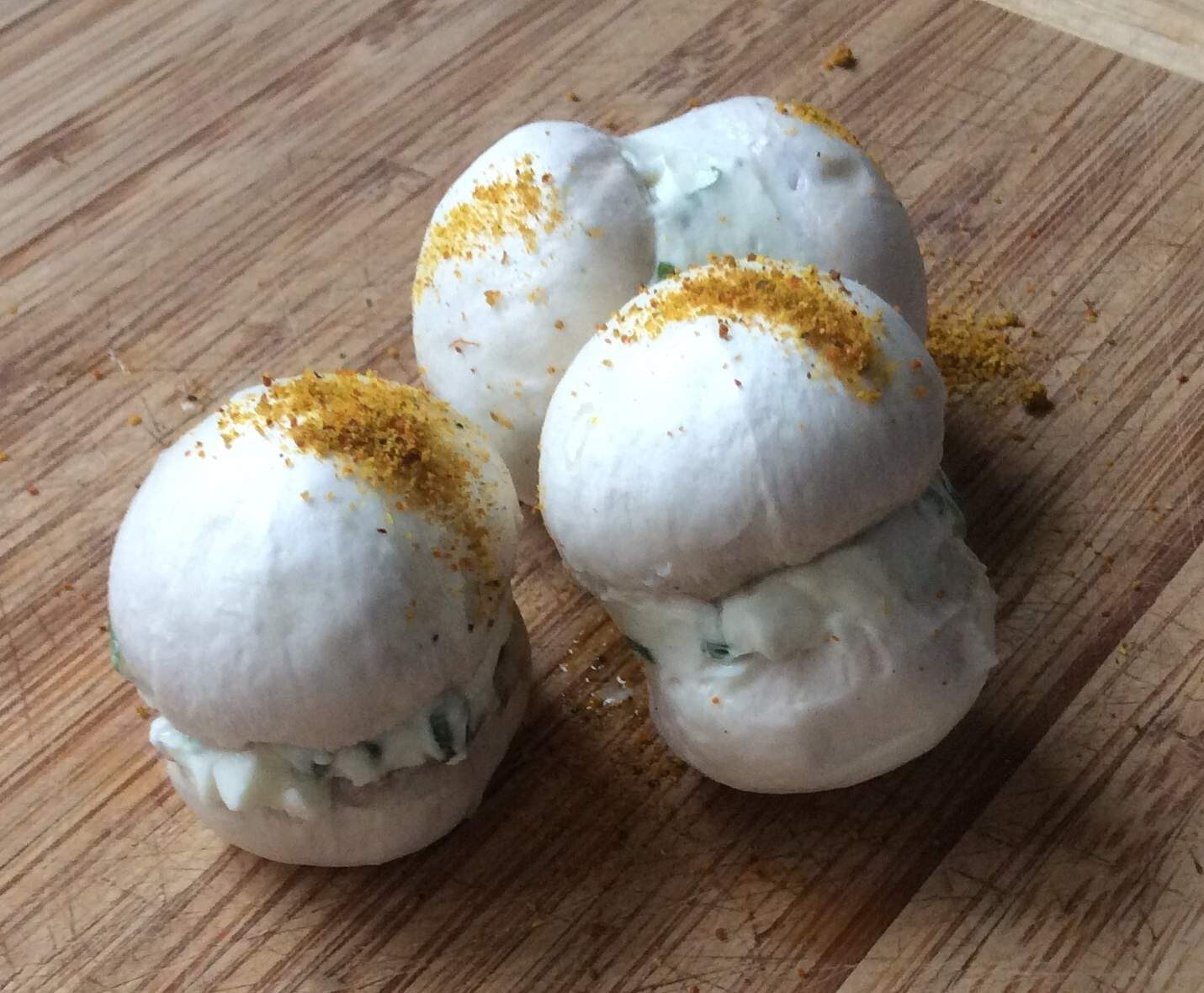 Champignons comme des macarons...