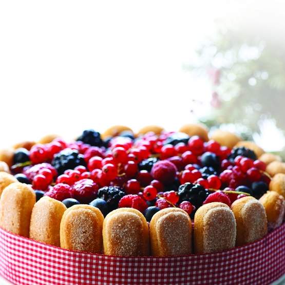 Charlotte aux fruits rouges