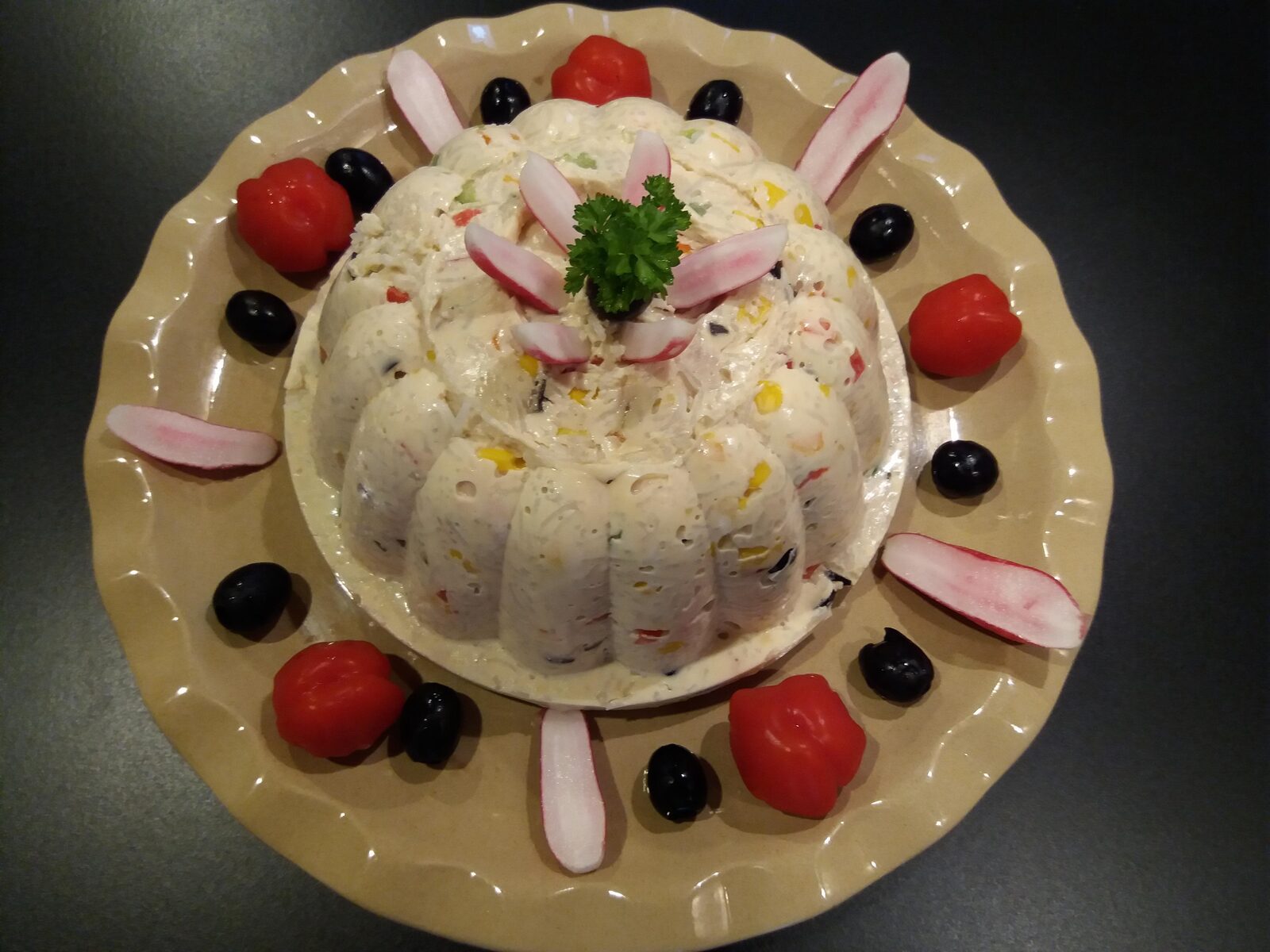 Charlotte de riz au thon