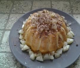 Charlotte facile poire - chocolat