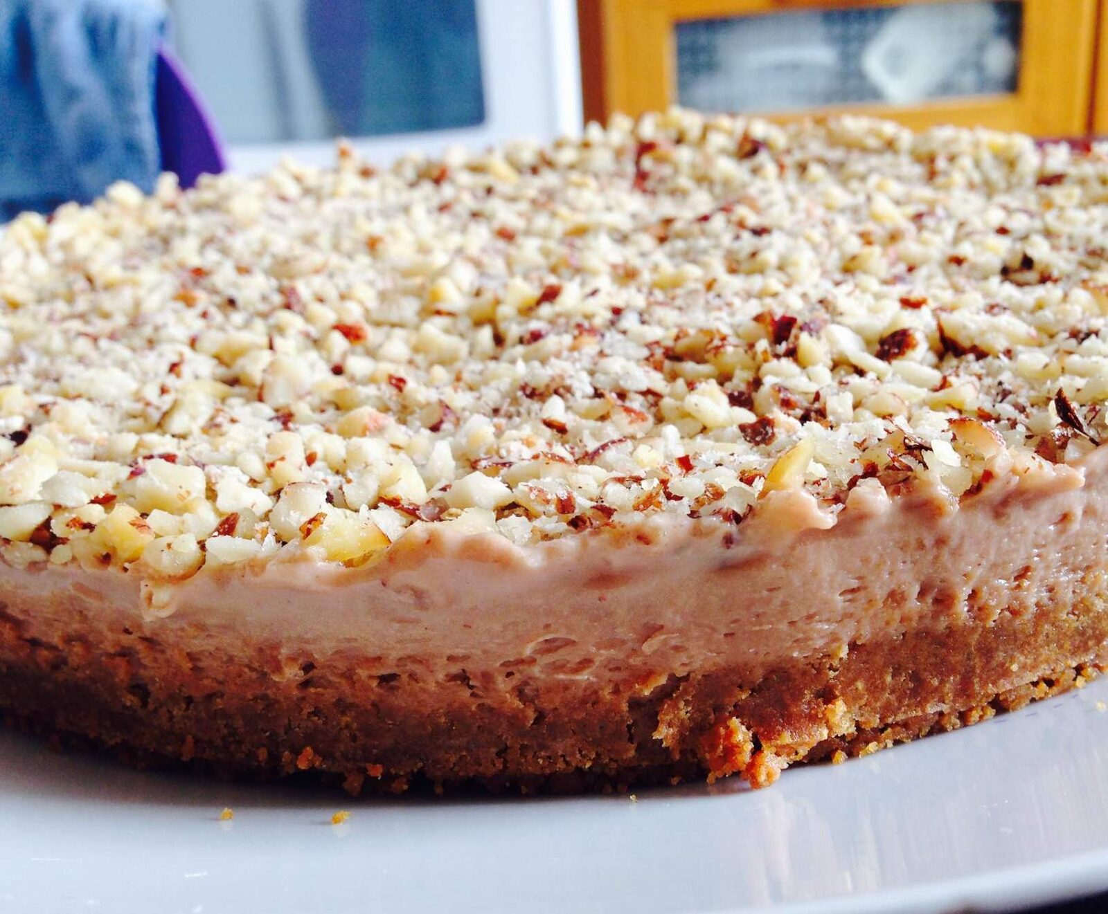 Cheescake au Nutella (base spéculos)