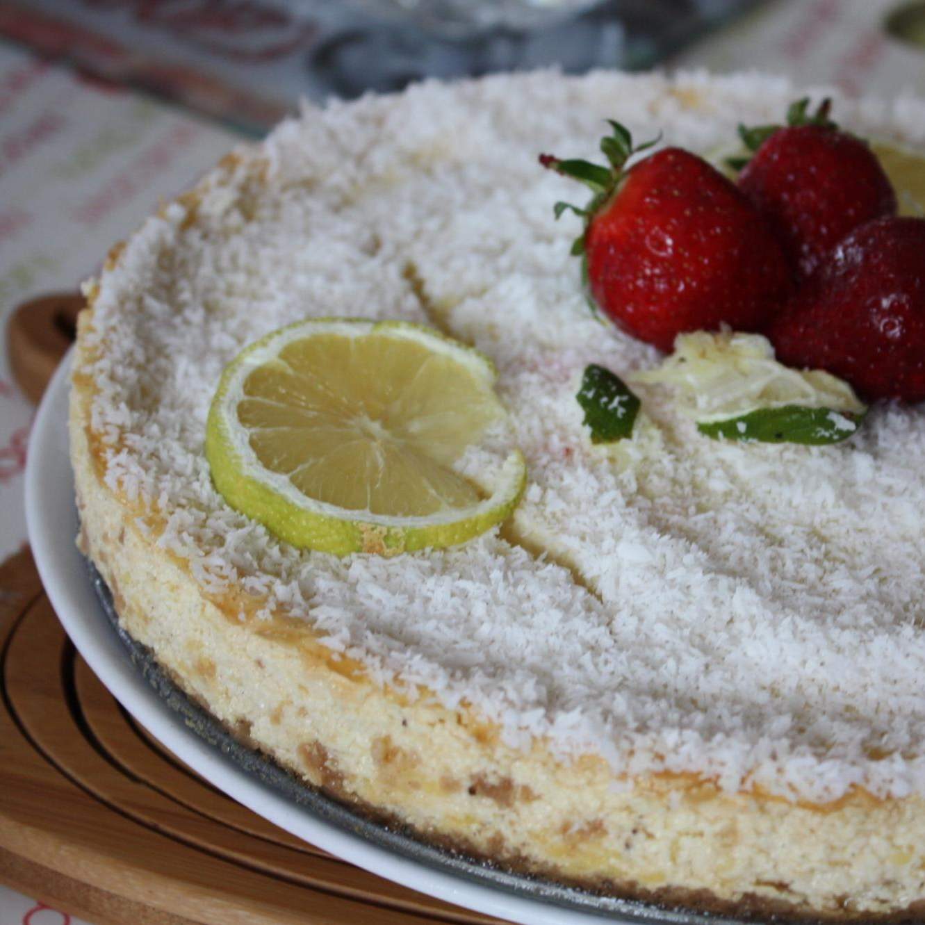 Cheescake Citron vert