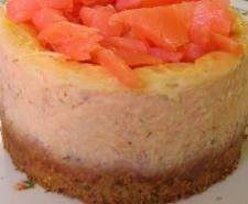 Cheesecake au saumon fumé