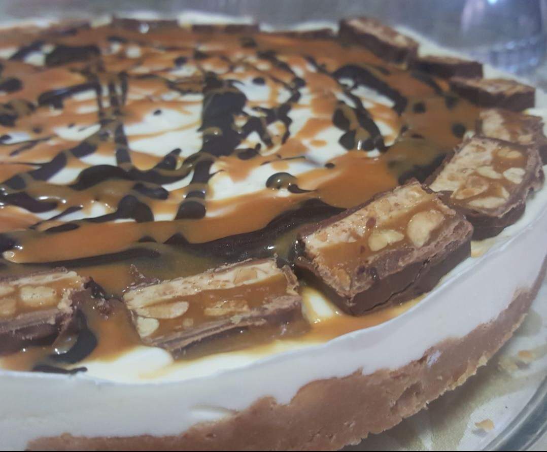 Cheesecake au snickers