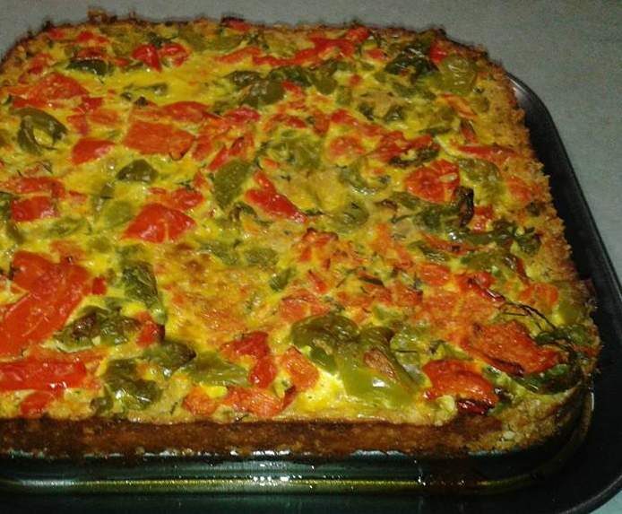 Cheesecake aux 2 poivrons