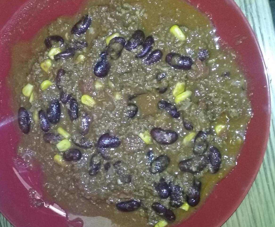 chili con carne aux épices tout dans le bol