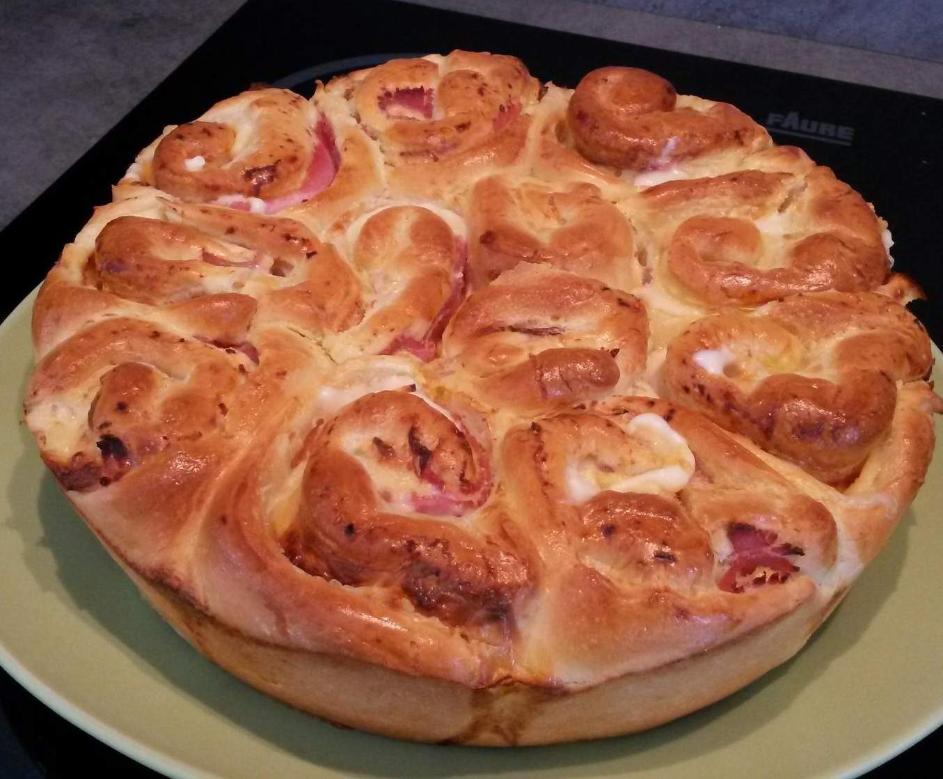 Chinois salé jambon fromage