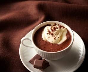 Chocolat chaud façon tiramisu