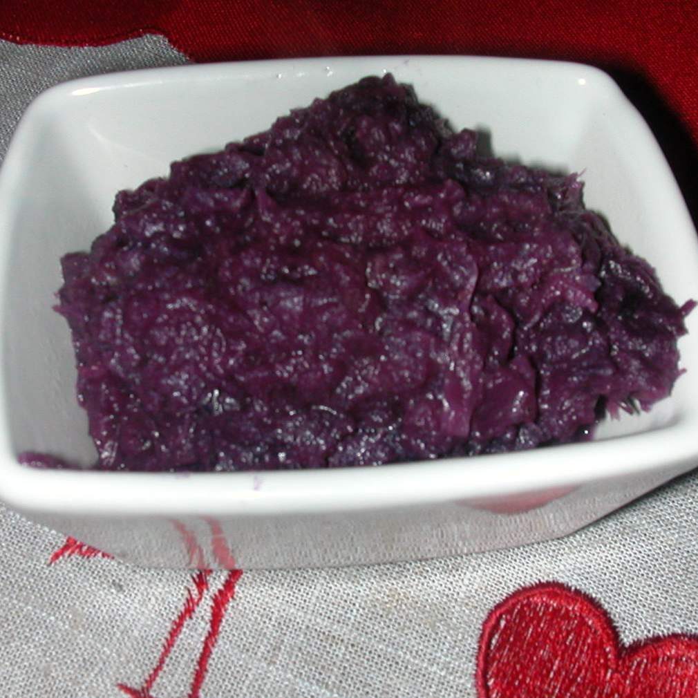 Chou rouge aux pommes