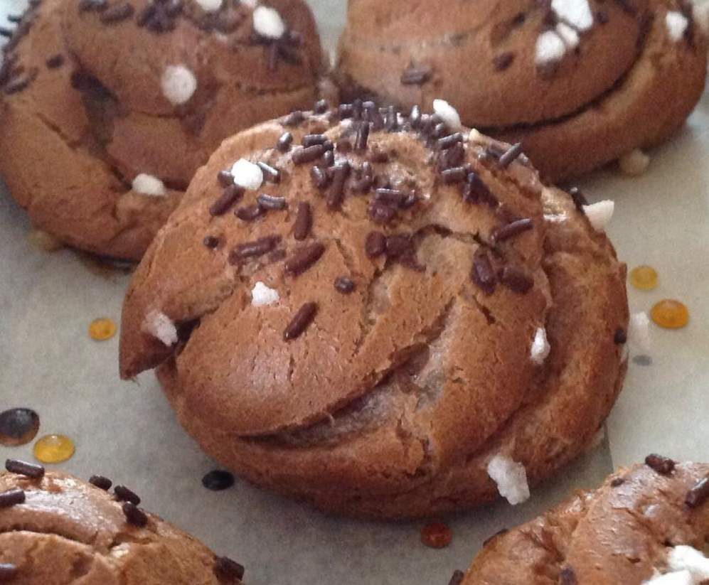Chouquettes au Chocolat
