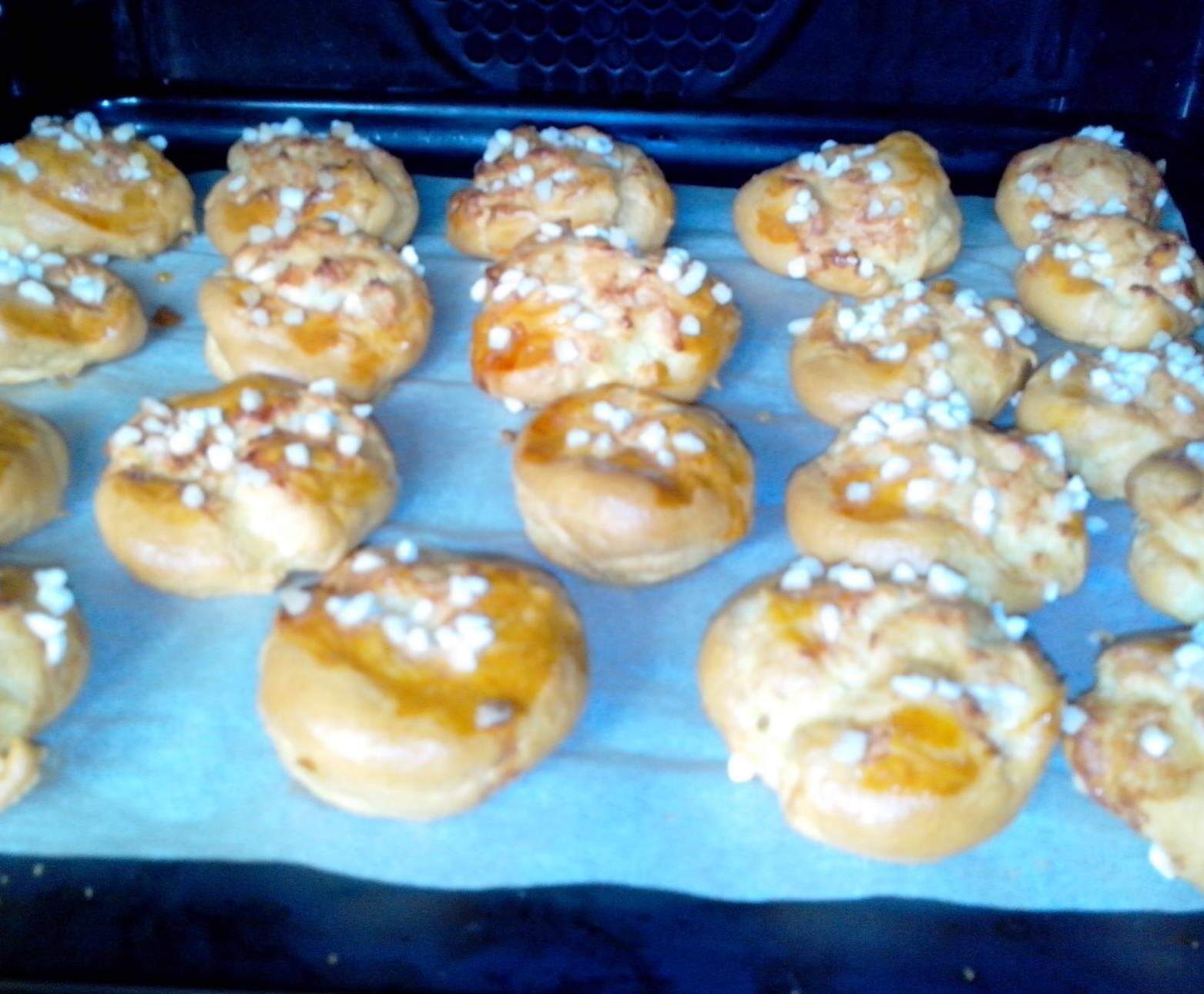 chouquettes / choux creme sans gluten