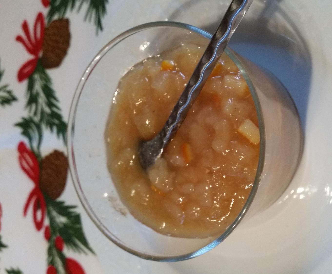 CHUTNEY DE POIRES AU GINGEMBRE ET A L'ORANGE