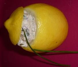 citrons farcis aux sardines