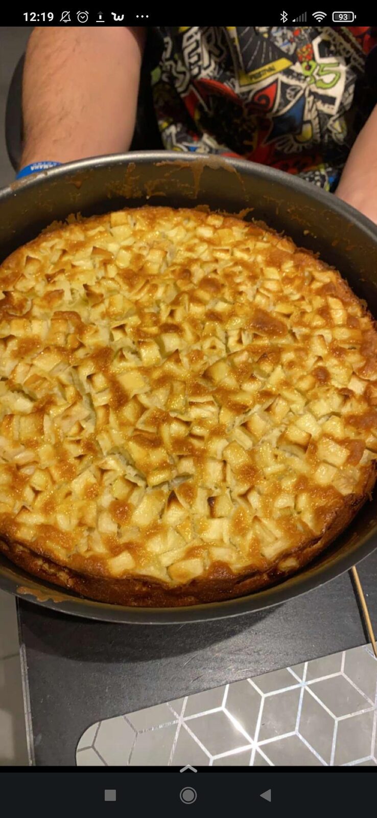 Clafouti aux pommes