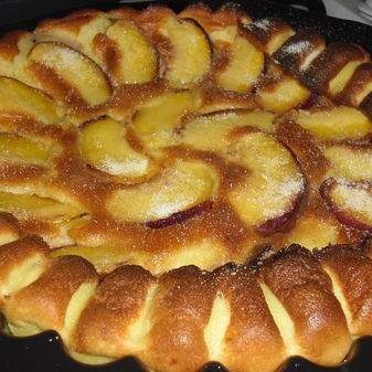 Clafoutis aux nectarines