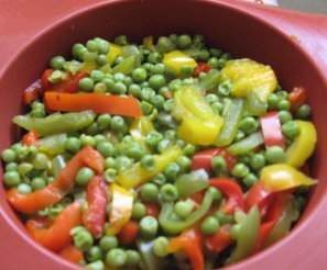 Clafoutis aux petits légumes