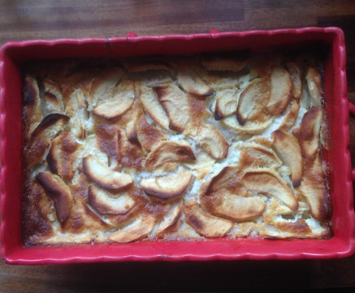 Clafoutis aux pommes de ma Mamie