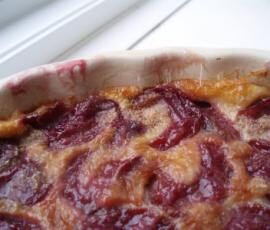 Clafoutis aux quetsches