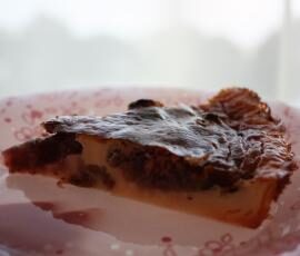 Clafoutis figues-Raisins à la vanille (sans gluten)