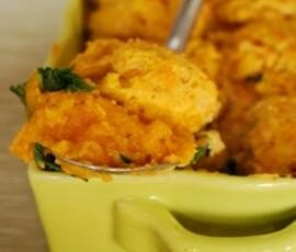 Cobbler salé à la patate douce {Clea Cuisine}