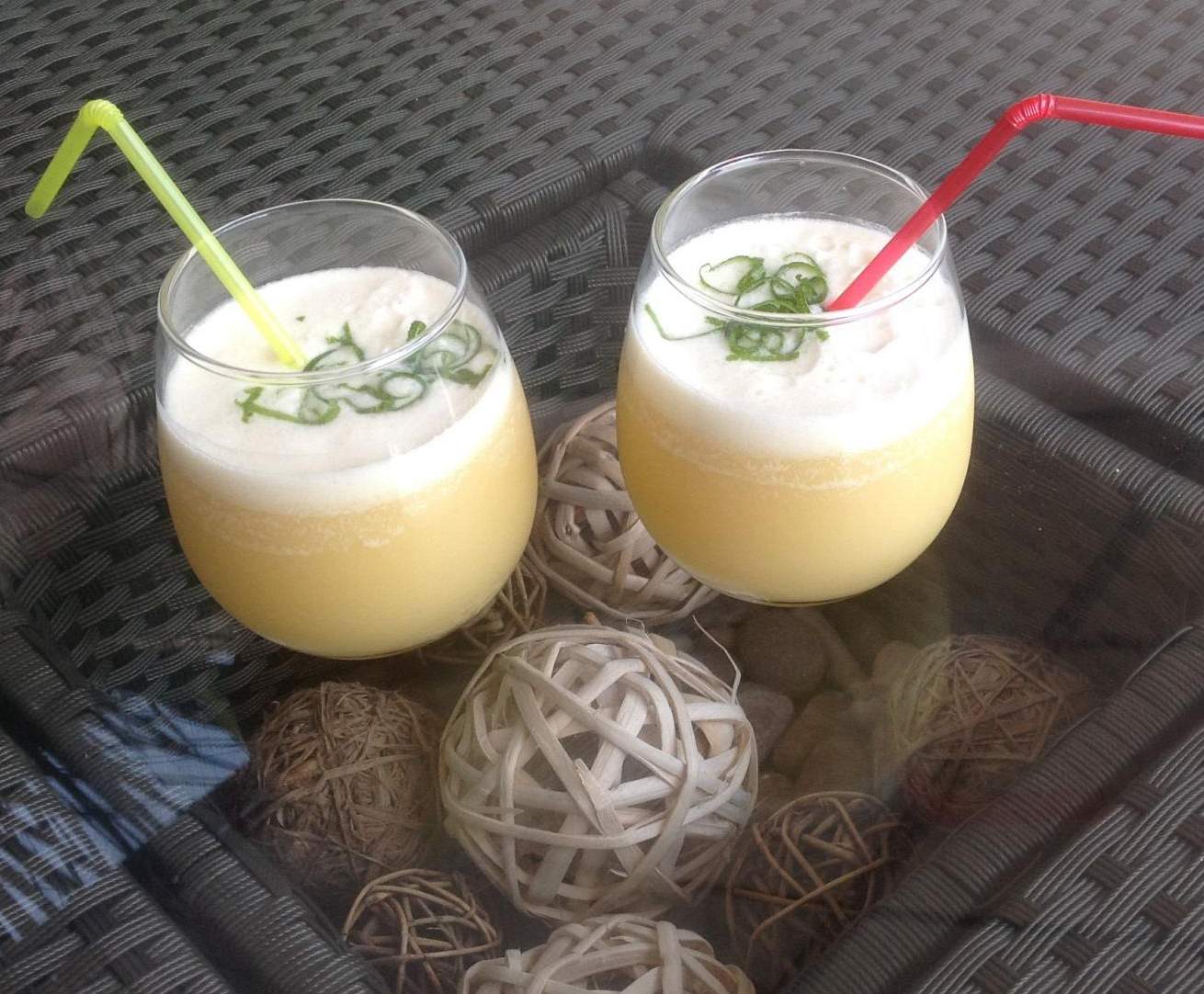 Cocktail fraîcheur et douceur