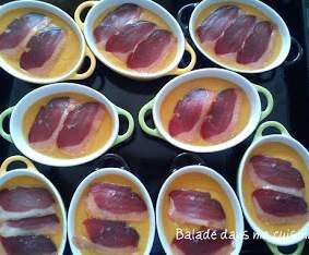 Cocotte de Butternut, viande des grisons et magrets de canard