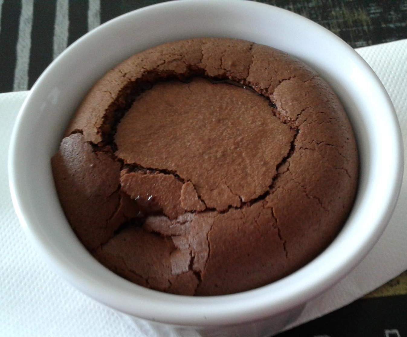 Coeurs coulants chocolat individuels