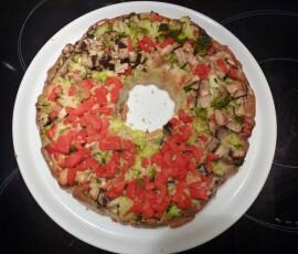 Comme une tatin de légumes d'été