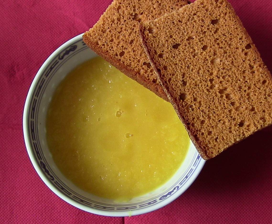 Compote ANANAS-POIRES-POMME-PAIN D'EPICES