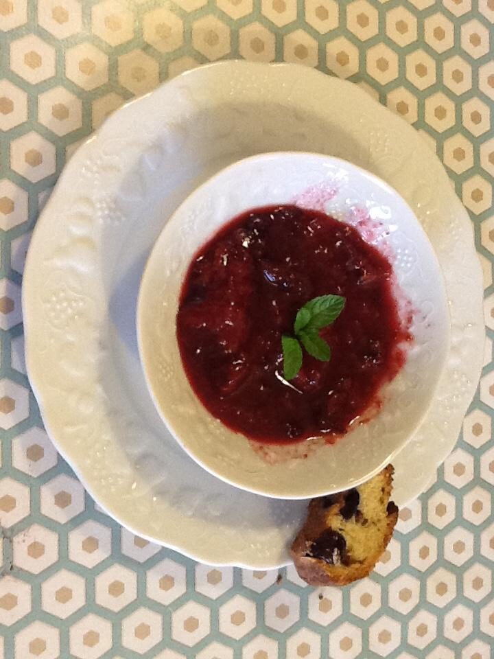 Compote de quetsches à l'autrichienne