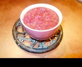 Compote figue - poire - cannelle