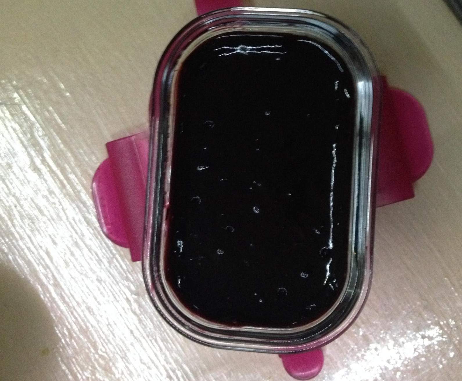 Compote myrtille banane