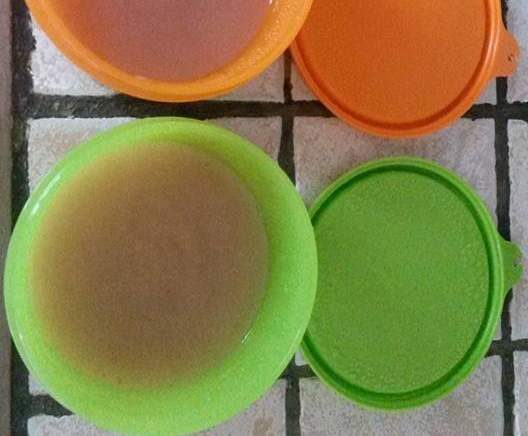 Compote poire nectarine pour bébé