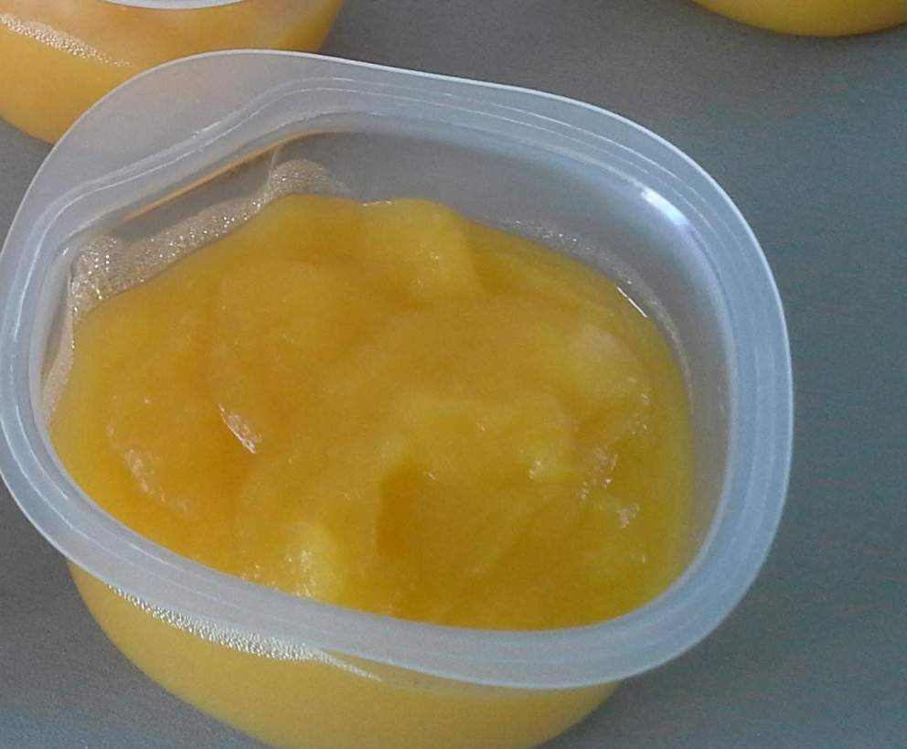 Compote pomme ananas et mangue
