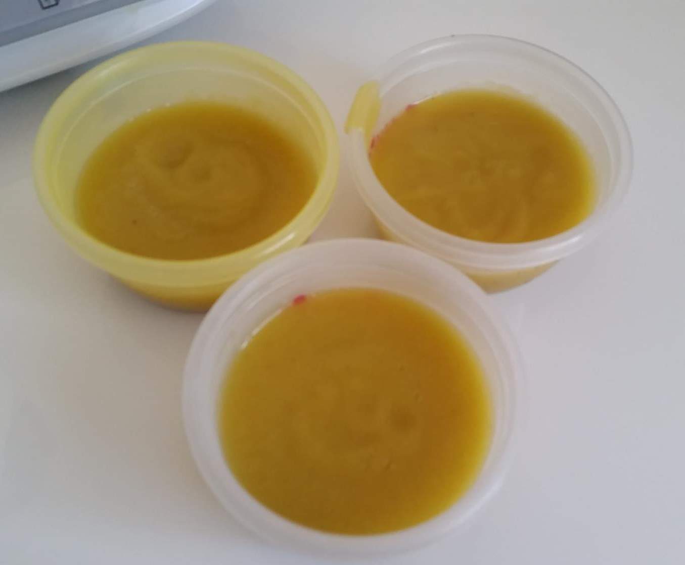 Compote pomme, banane , mangue