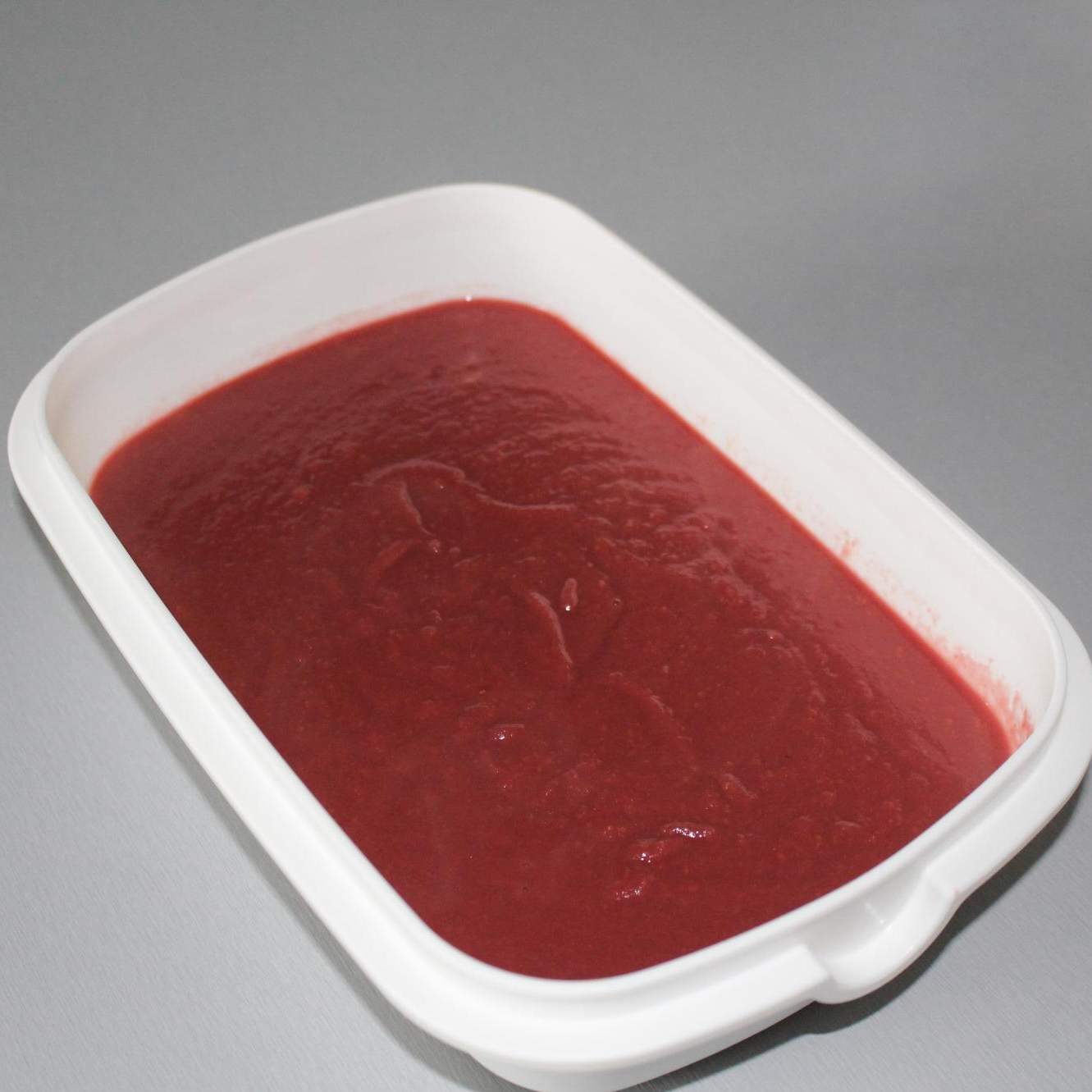 Compote pomme, framboise