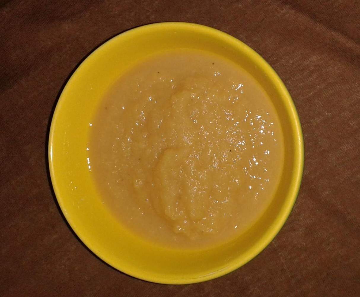 Compote pomme, poire, banane sans sucre