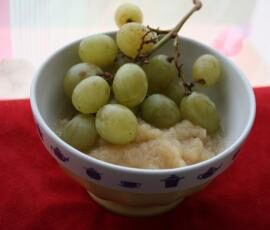 Compote Pomme/raisin (sans sucre) {à partir de 6 mois}