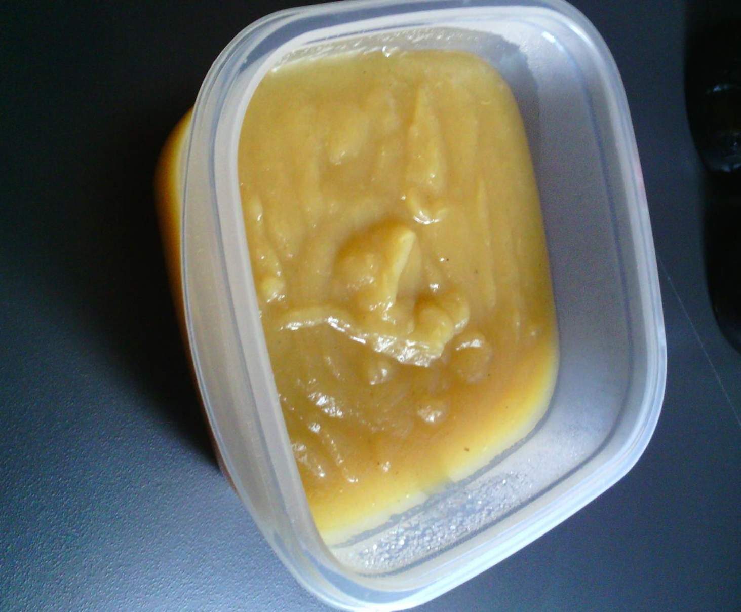 compote pomme vanille